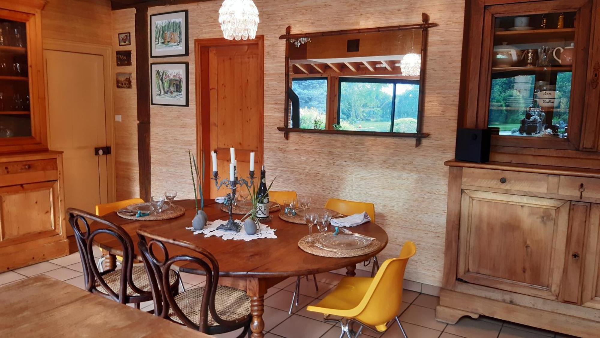 Le Buisson De La Gariole Bed & Breakfast Aubigny sur Nere Bagian luar foto