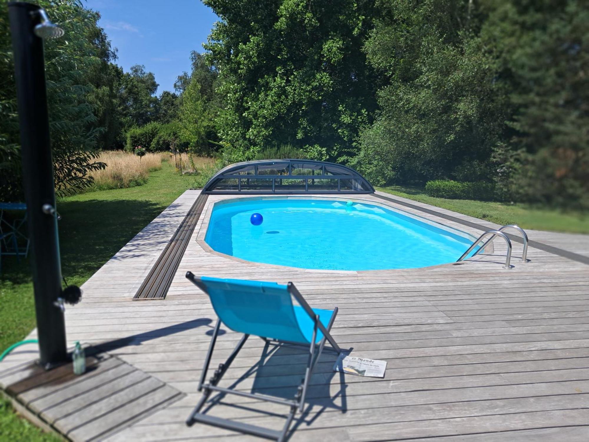Le Buisson De La Gariole Bed & Breakfast Aubigny sur Nere Bagian luar foto